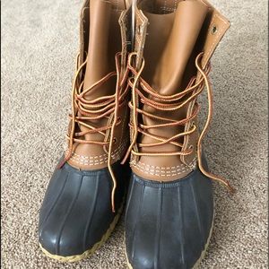 Bean Boots - barely worn!